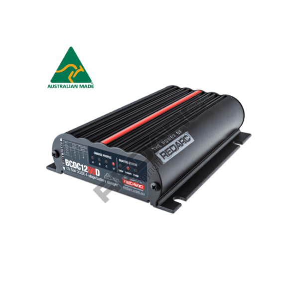 Redarc Dual Input 50A in-vehicle DC Battery Charger