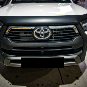 Toyota Hilux GD6 2021+ Matt Black Bonnet Guard