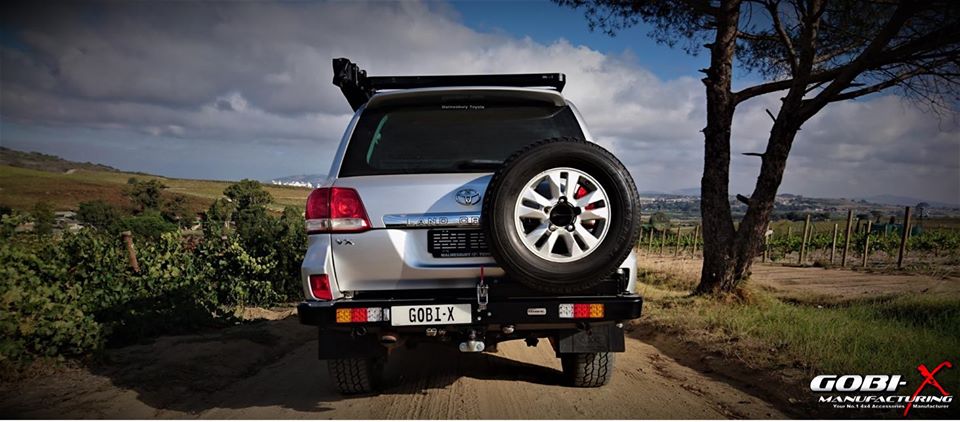 Toyota Land Cruiser 200 Series 2007-2020 Gobi-X Rear Bumper (Carrier Compatible)