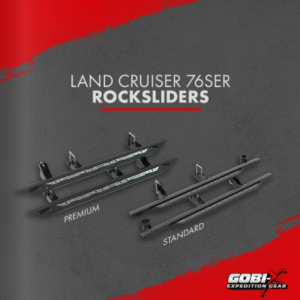 Toyota Land Cruiser 76 2008-2023 Gobi-X Rocksliders