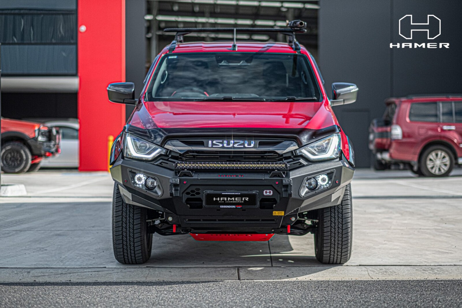 Isuzu D-Max/V-Cross 2022+ Hamer King Series Bull Bar - Image 6