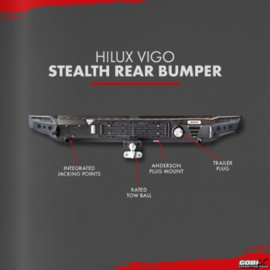 Toyota Hilux D4D 2005-2015 Gobi-X Stealth Rear Bumper