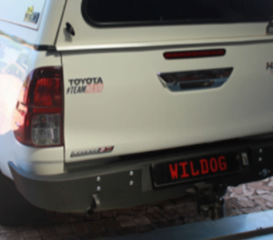Toyota Hilux Revo (2016-2021) Wildog Standard Rear Replacement Bumper