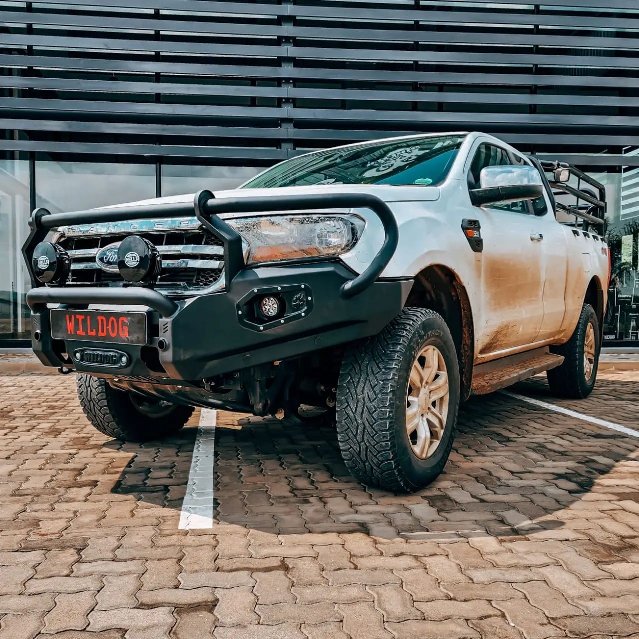 Ford Ranger/Everest PX2/3 2016-2022 Wildog Hunter (Nudge Incl) Bull Bar - Image 2