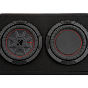 KICKER 48TCWRT8 8INCH 2OHM SLIM LOADED SUBWOOFER ENCLOSURE
