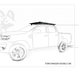 Ford Ranger PXII/PXIII Eezi-Awn K9 Roof Rack