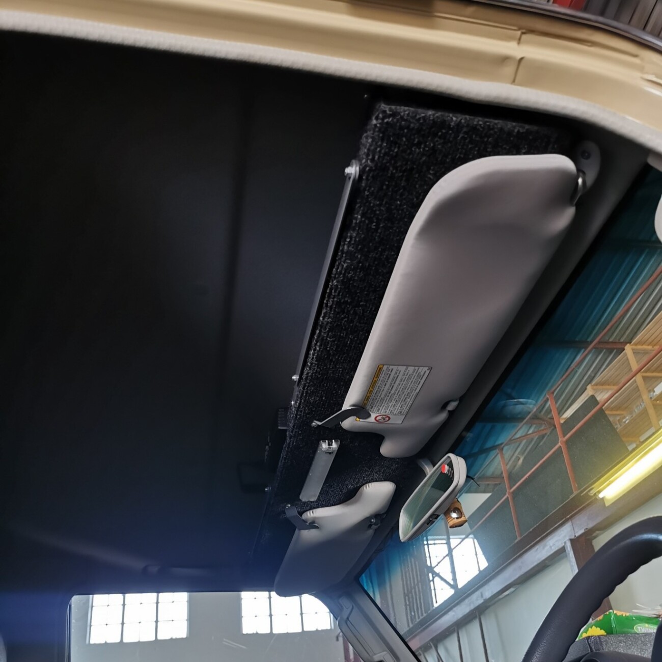 Toyota Land Cruiser 79 Big Country Visor Shelf - Image 2