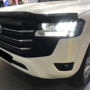 Toyota Land Cruiser 300 Series 2021+ Tinted Black Bonnet Guard