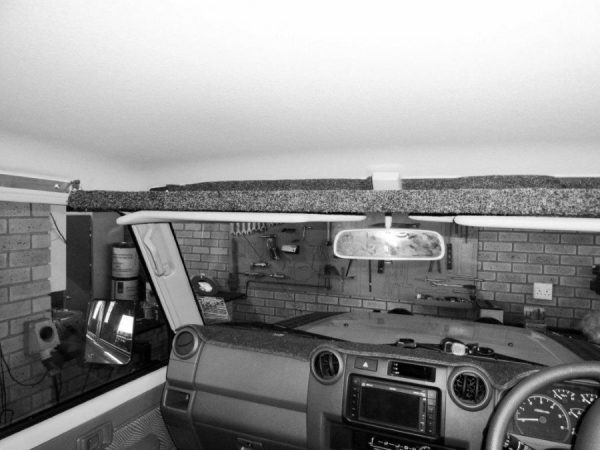 Toyota Land Cruiser 79 Big Country Visor Shelf - Image 12