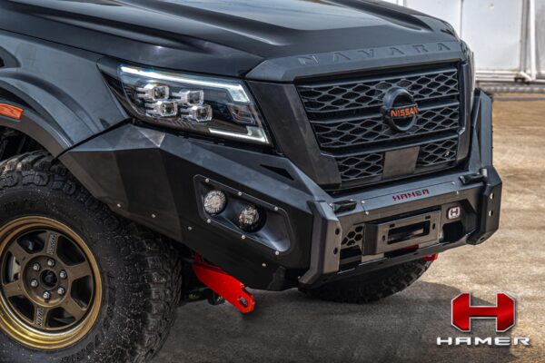 Nissan Navara PRO4X 2021+ Hamer King Series Bull Bar - Image 8