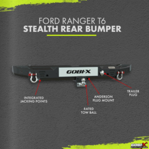 Ford Ranger 2012-2022 Gobi-X Stealth Rear Bumper
