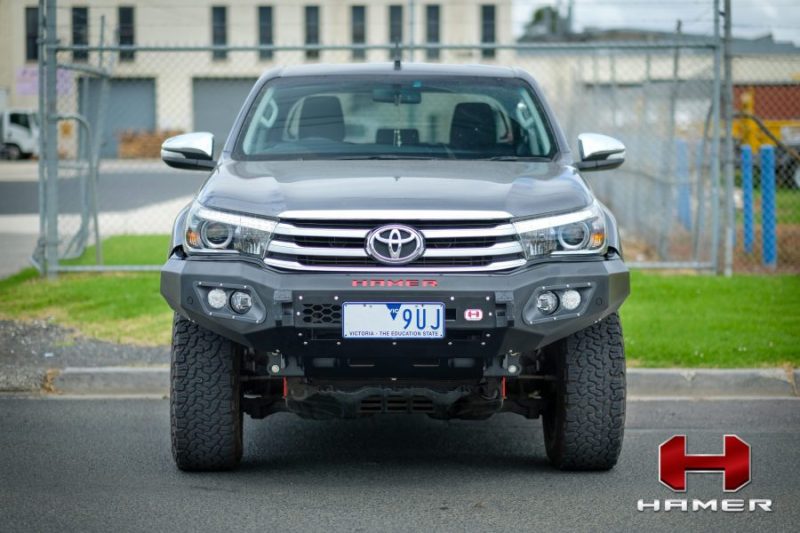 Toyota Hilux GD6 2016-2017 Hamer King Series Bull Bar - Image 2
