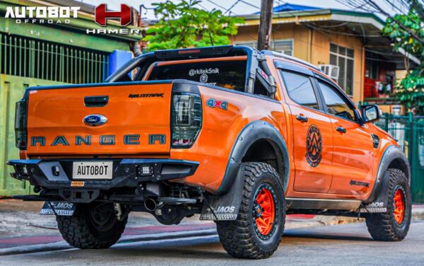 Ford Ranger 2016-2022 Hamer Nova Series Rear Bumper - Image 7