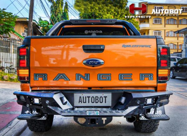 Ford Ranger 2016-2022 Hamer Nova Series Rear Bumper - Image 3