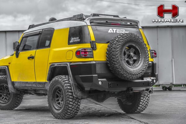 Toyota FJ Cruiser 2010-2023 Hamer King Series Rear Bumper - Image 8