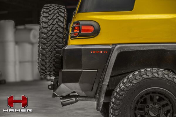 Toyota FJ Cruiser 2010-2023 Hamer King Series Rear Bumper - Image 3