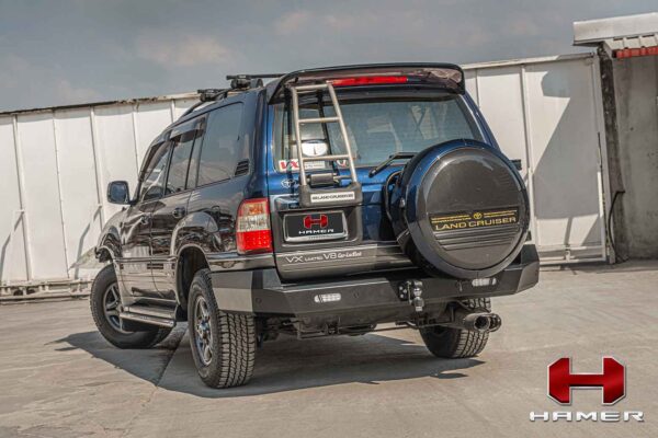 Toyota Land Cruiser 100VX Hamer King Series Rear Bumper - Image 6