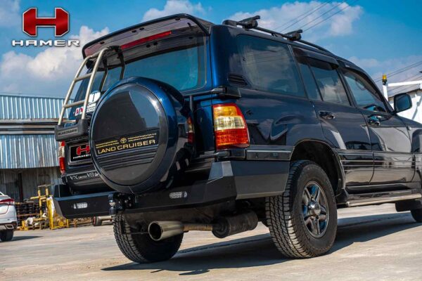 Toyota Land Cruiser 100VX Hamer King Series Rear Bumper - Image 5