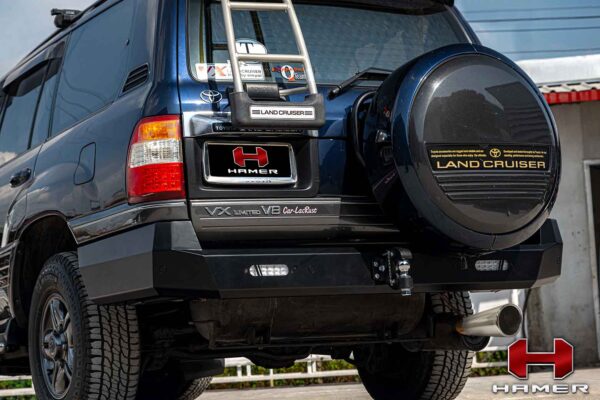 Toyota Land Cruiser 100VX Hamer King Series Rear Bumper - Image 3