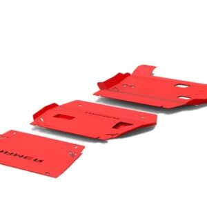 Ford Raptor 2018-2022 Hamer 3Pcs Underbody Protection Plate (Red)