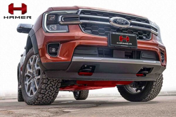 Ford Everest Next Gen 2023+ Hamer 3PC Underbody Protection Red - Image 5
