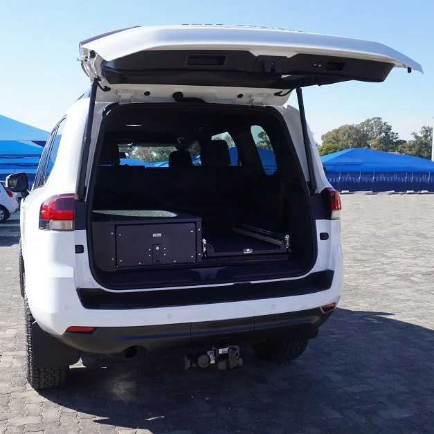 Toyota Land Cruiser 300 VX Big Country Single Drawer + Fridge Slide Platform - Image 3