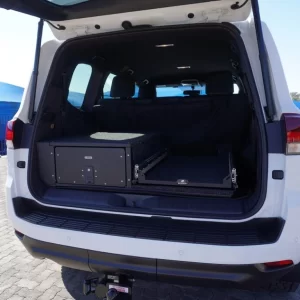 Toyota Land Cruiser 300 VX Big Country Single Drawer + Fridge Slide Platform