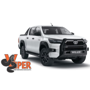 Toyota Hilux 2.8 GD6 2016+ 76mm Complete Viper Performance Exhaust System