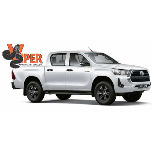 Toyota Hilux 2.4 GD6 2016+ Viper Full 76mm Performance Exhaust System
