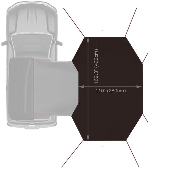 iKamper Awning 2.0 – Red - Image 4