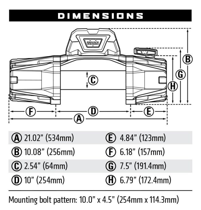 Warn VR EVO 12 Steel Rope Winch - Image 2