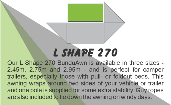 BunduTec BunduAwn L Shape 270 - Image 2