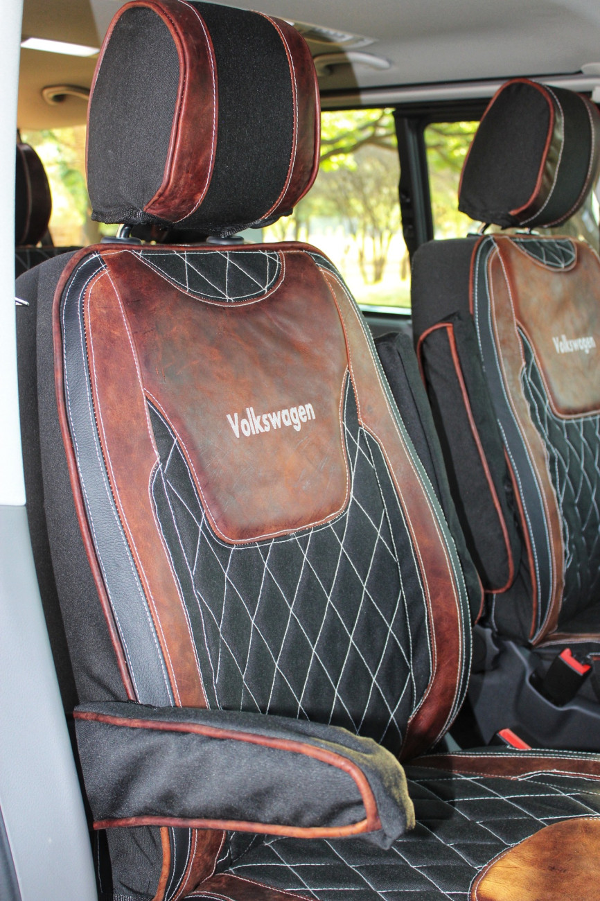 Bosveld Kremetart – Canvas and Leather Seat Covers Single/Extra Cab - Image 10