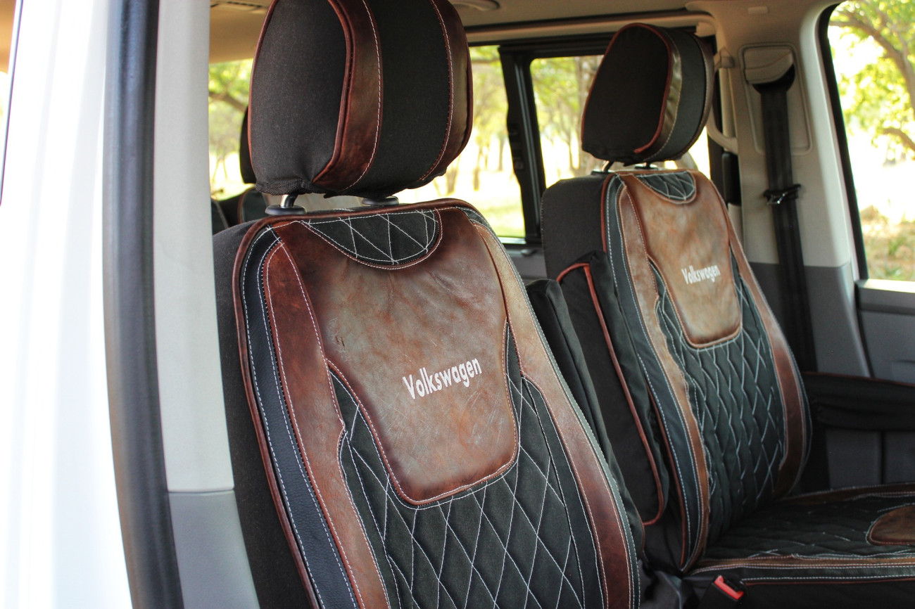 Bosveld Kremetart – Canvas and Leather Seat Covers Single/Extra Cab - Image 11