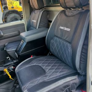 Bosveld Kremetart – Canvas and Leather Seat Covers Double Cab