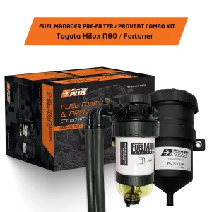 Toyota Fortuner/Hilux Direction Plus Fuel Manager Pre-Filter + Catch Can Kit (Combo)