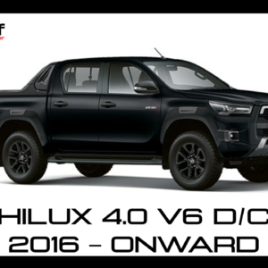 Toyota Hilux 2016+ 4.0 V6 Double Cab DeGraaf Exhaust System