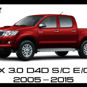 Toyota Hilux 3.0 D4D 2005-2015 DeGraaf Exhaust System