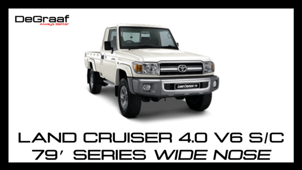 Toyota Land Cruiser 79 4.0 V6 2010-2023 Single Cab DeGraaf Exhaust System