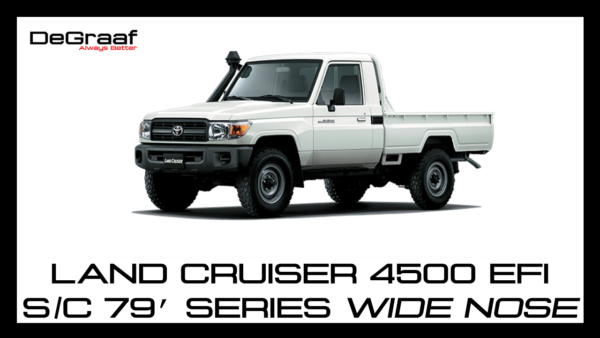 Toyota Land Cruiser 79 4500 EFI Single Cab DeGraaf Exhaust System