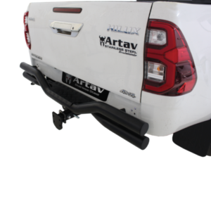 Toyota Hilux GD6 Artav Rear Step Black