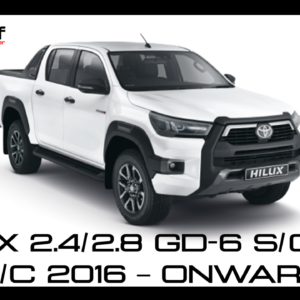 Toyota Hilux GD6 2.4/2.8 (2016+) DeGraaf Exhaust System
