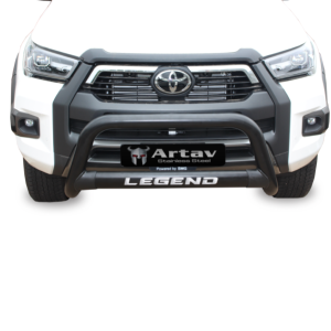 Toyota Hilux GD6 Legend 2021+ Artav Oval Nudge Bar Black
