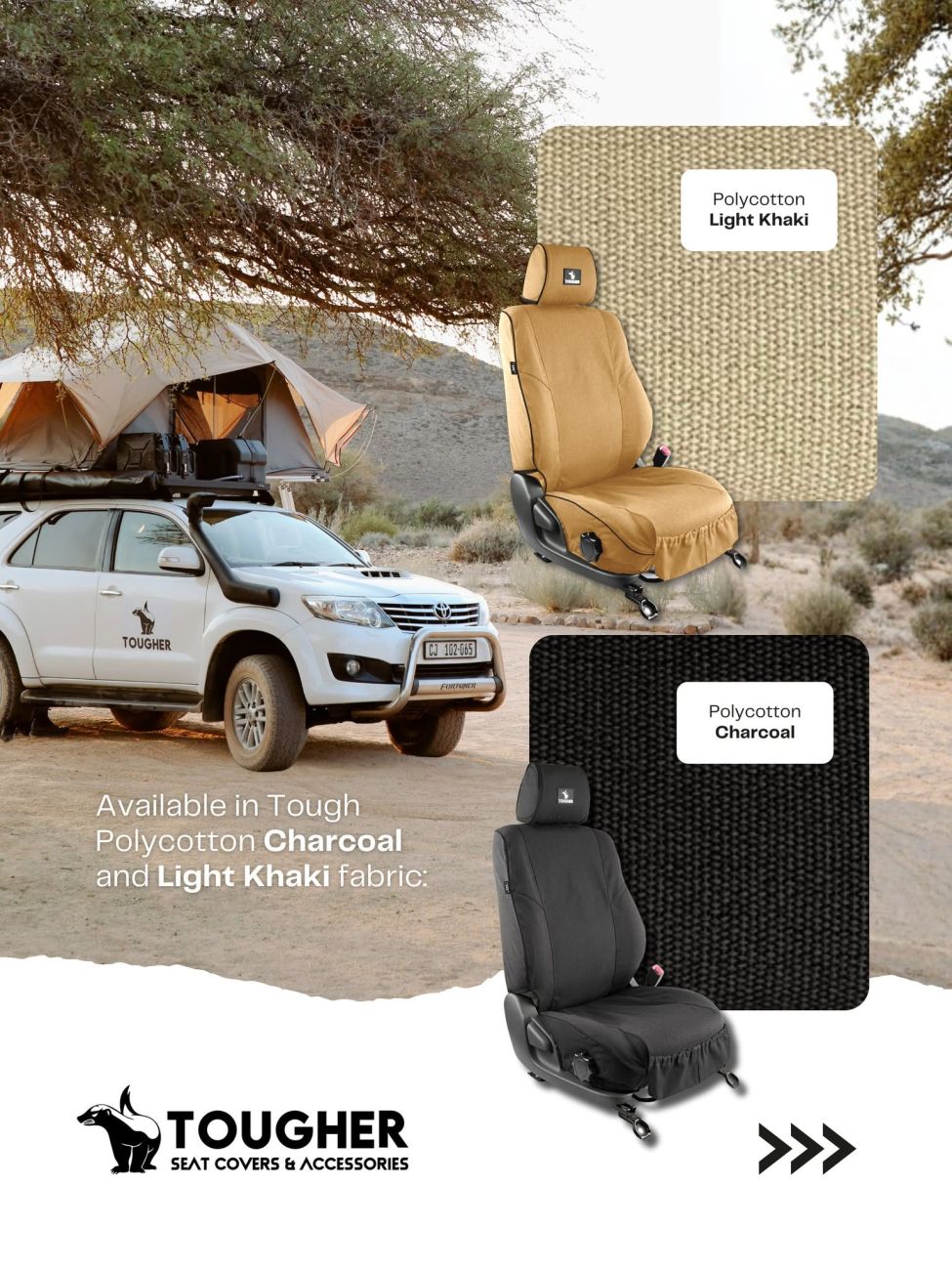 Tougher Seat Covers - Canvas - Image 12