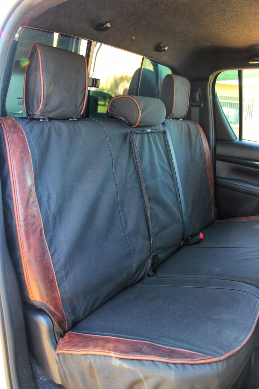 Bosveld Kameeldoring – Canvas and Leather Seat Covers - Image 4