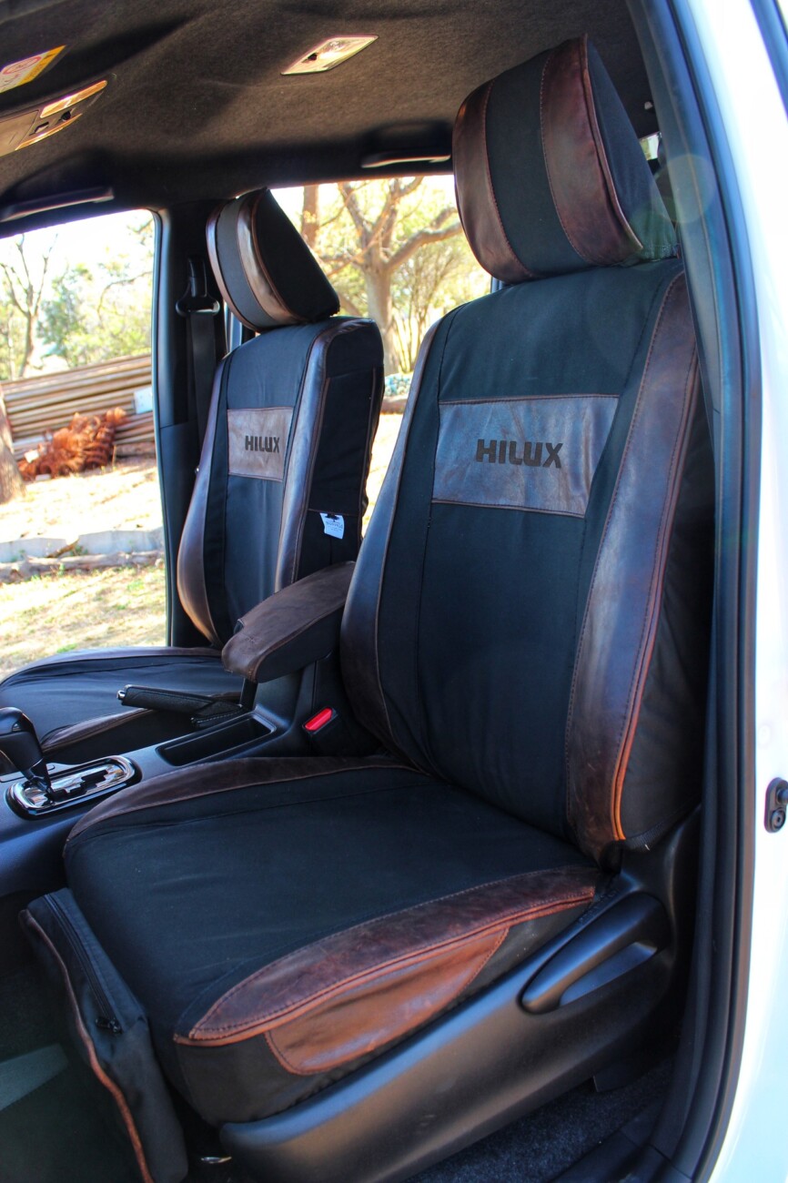 Bosveld Kameeldoring – Canvas and Leather Seat Covers - Image 5