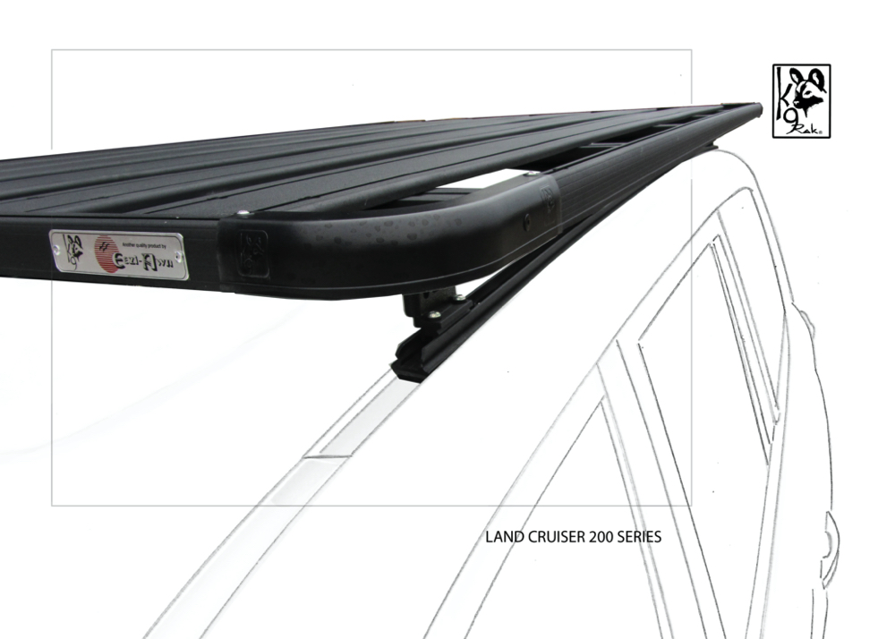 Toyota Land Cruiser 200 Series Eezi-Awn K9 Roof Rack - Image 4