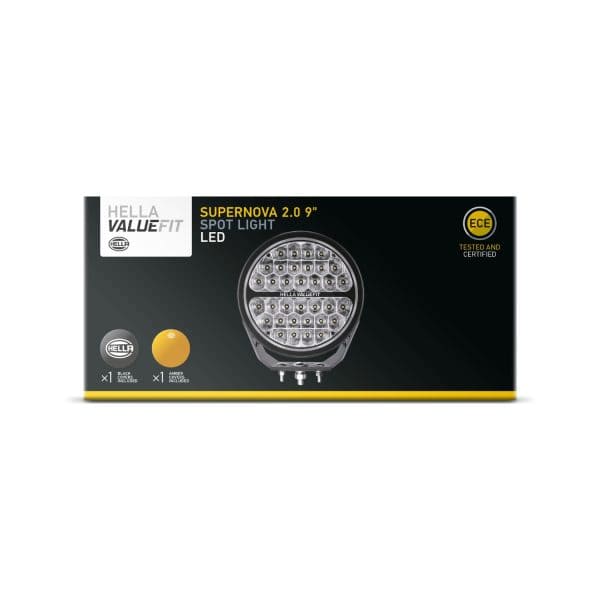 Hella ValueFit Supernova 2.0 9” LED Spot Light Kit (Single) - Image 2