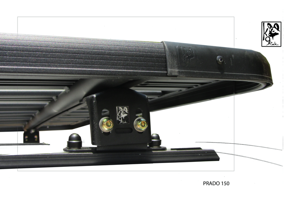 Toyota Prado 250 (2024+) Eezi-Awn K9 Roof Rack - Image 2