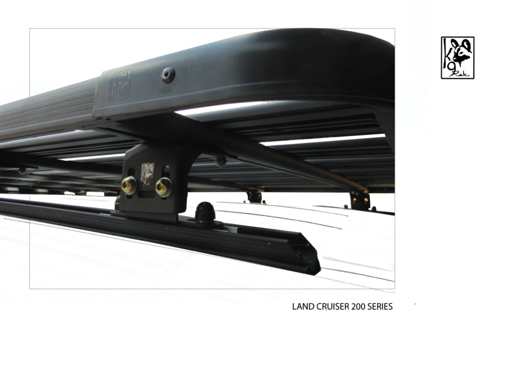 Toyota Land Cruiser 200 Series Eezi-Awn K9 Roof Rack - Image 2